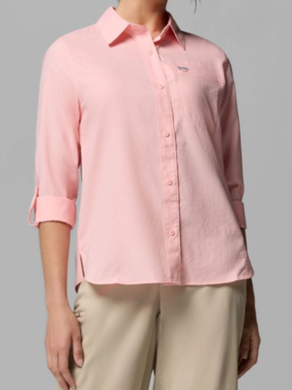 COLUMBIA Women's Silver Ridge Utility II Long Sleeve Shirt Size 3X